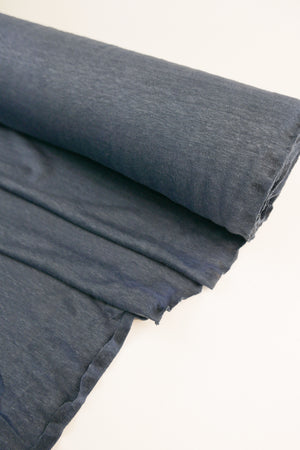 Claire - Japanese Linen Knit | Blue Denim