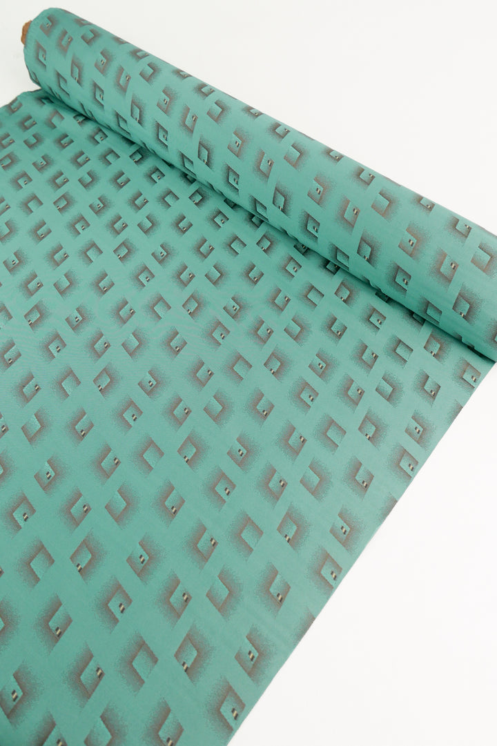 Archival French Jacquard | Aqua