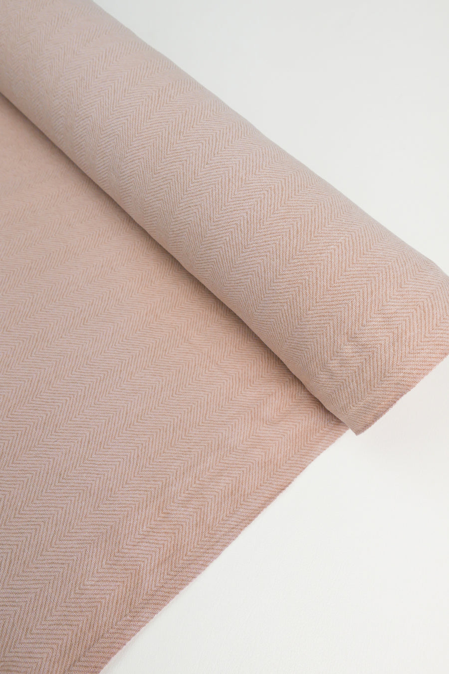 Lucia - Double-Faced Printed Linen | Soft Rose (LAST CUT - 2.2M)