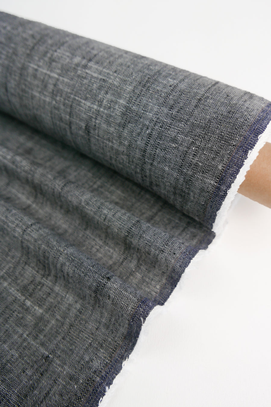 Baptiste - Linen Chambray | Salt & Pepper