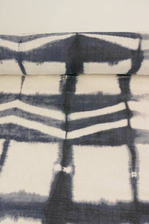 Leopold - Linen Tie Dye | Maritime Blue (LAST CUT - 1.6M)