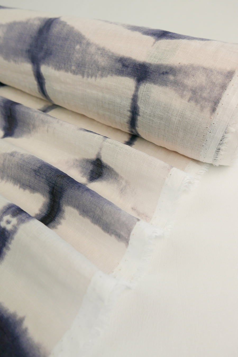 Leopold - Linen Tie Dye | Maritime Blue (LAST CUT - 1.6M)