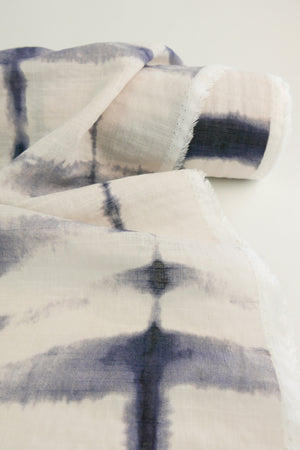Leopold - Linen Tie Dye | Maritime Blue (LAST CUT - 1.6M)
