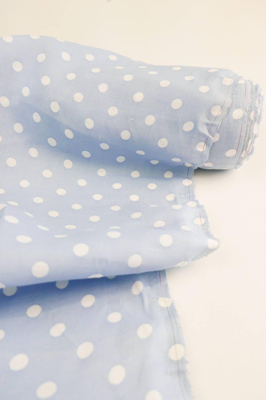 Spencer - Printed Linen | Powder Blue