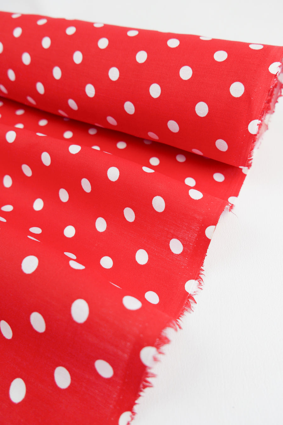 Spencer - Printed Linen | Scarlet