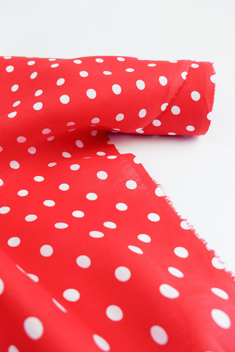 Spencer - Printed Linen | Scarlet