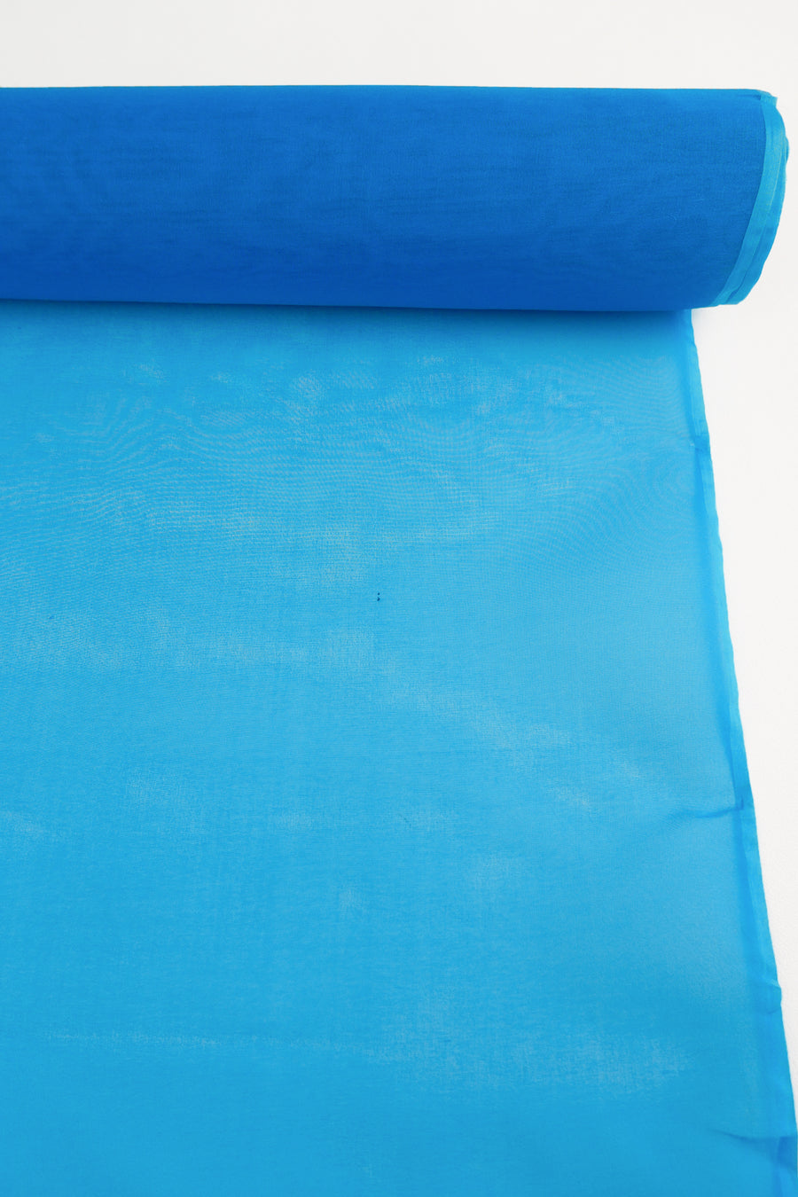 Ex-Designer Polished Silk Organza | Sky Blue