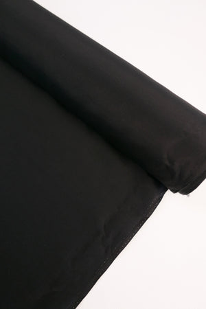 Ex-Designer Silk Cotton | Classic Black