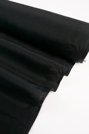 Ex-Designer Silk Cotton | Classic Black