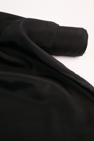 Ex-Designer Silk Cotton | Classic Black