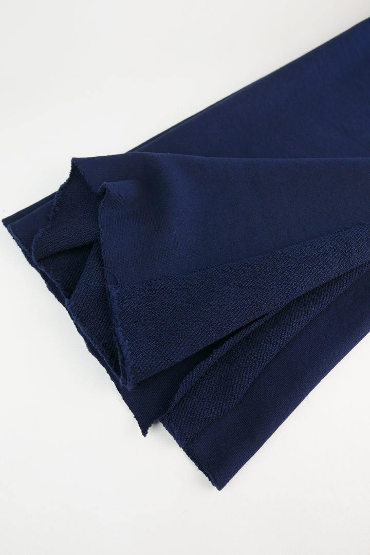 French Terry Sweatshirting | Navy