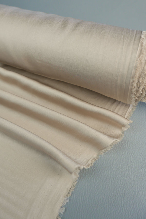 Polyester Crepe De Chine | Champagne