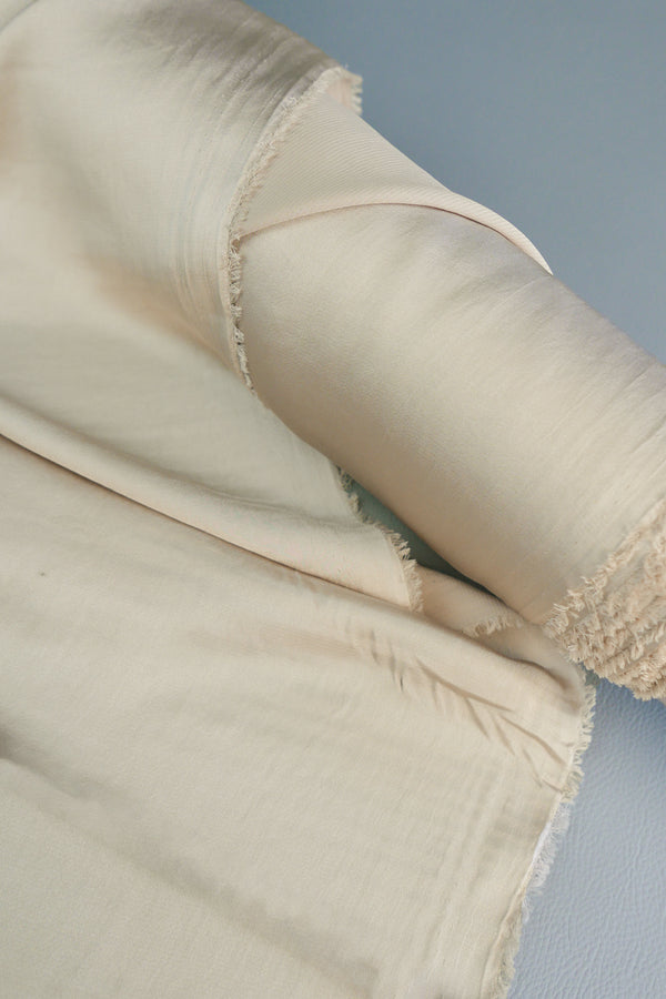 Polyester Crepe De Chine | Champagne