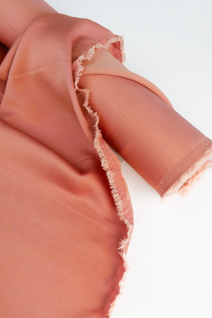 Satin Back Crepe | Peach #8