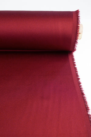 Satin Back Crepe | Burgundy #12