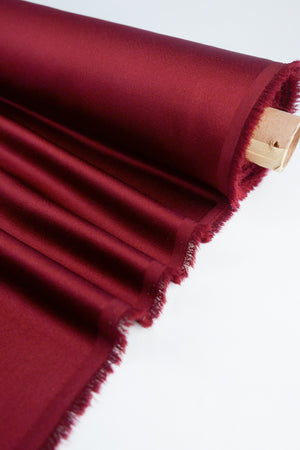 Satin Back Crepe | Burgundy #12