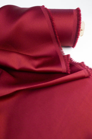 Satin Back Crepe | Burgundy #12