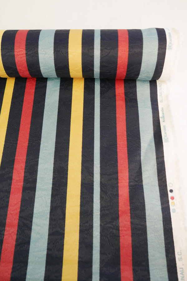 Brazilian Upholstery Jacquard | Blue Stripe