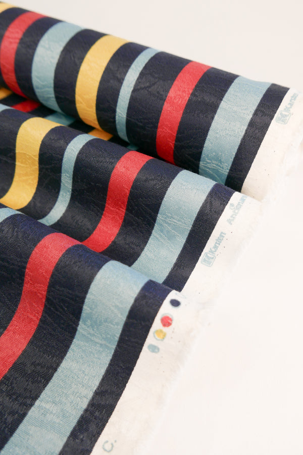 Brazilian Upholstery Jacquard | Blue Stripe