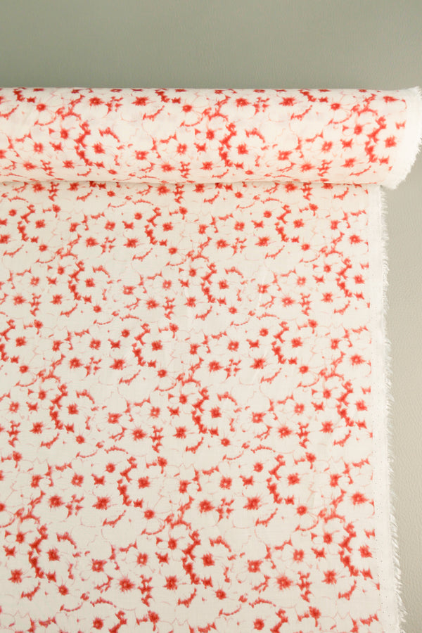 Opera - Printed Viscose | Saffron
