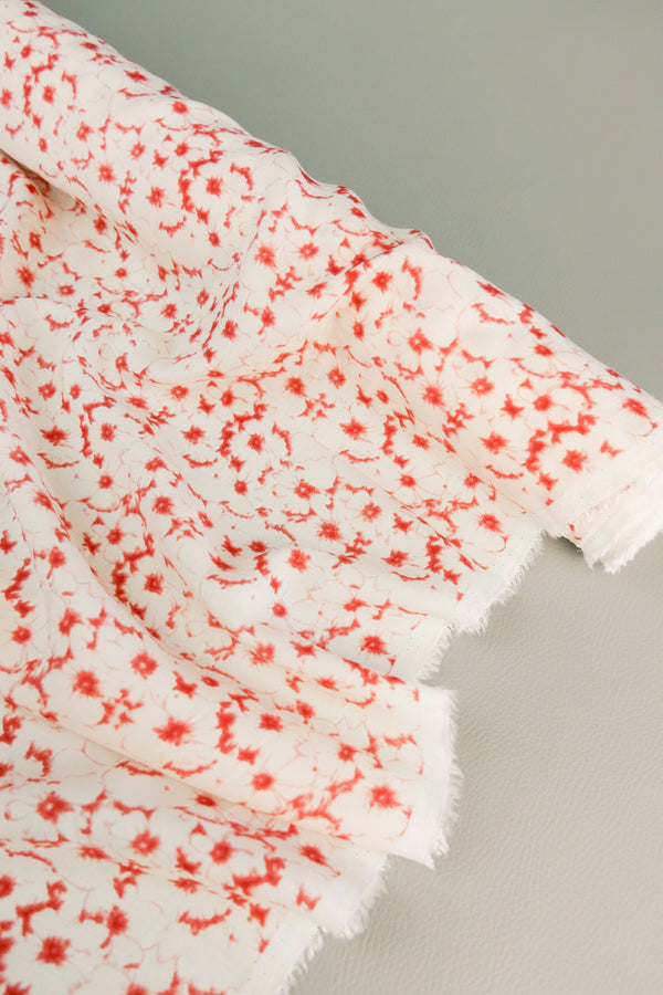 Opera - Printed Viscose | Saffron
