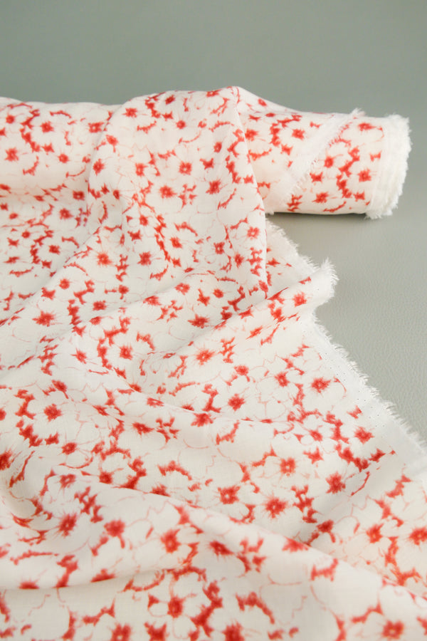 Opera - Printed Viscose | Saffron