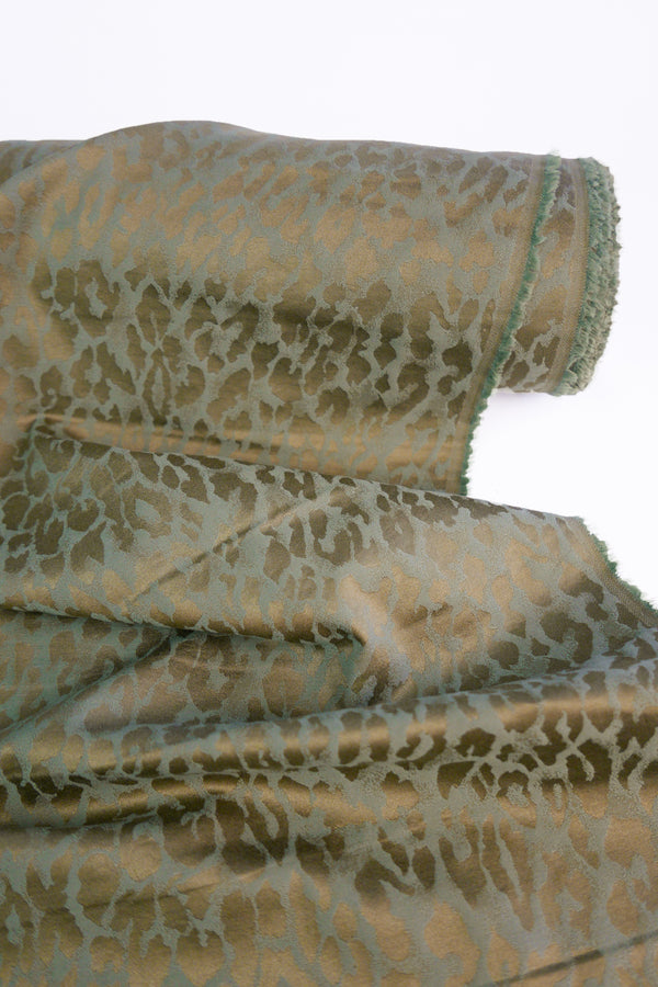 Bobby - Cotton Jacquard | Olive Green