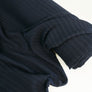 Lightning Jacquard - Cotton Knit | Classic Navy (LAST CUT 1.9M)