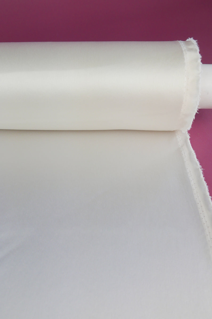 Satin Back Crepe | Snow #2