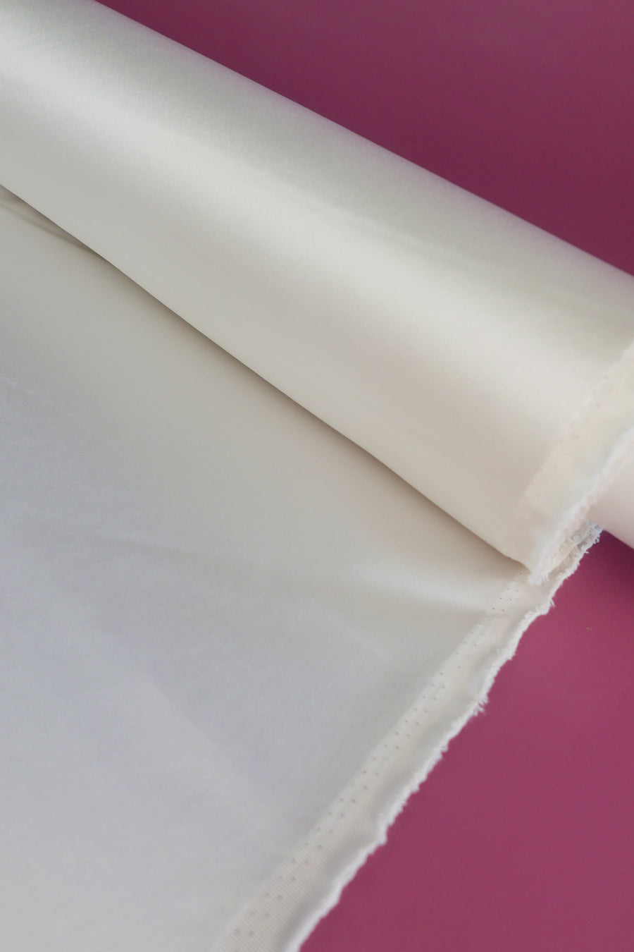 Satin Back Crepe | Snow #2