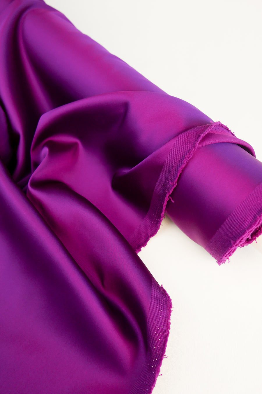 Nadine - Stretch Satin | Fuchsia