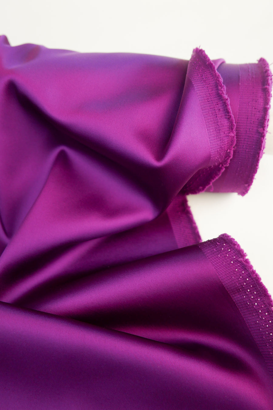 Nadine - Stretch Satin | Fuchsia