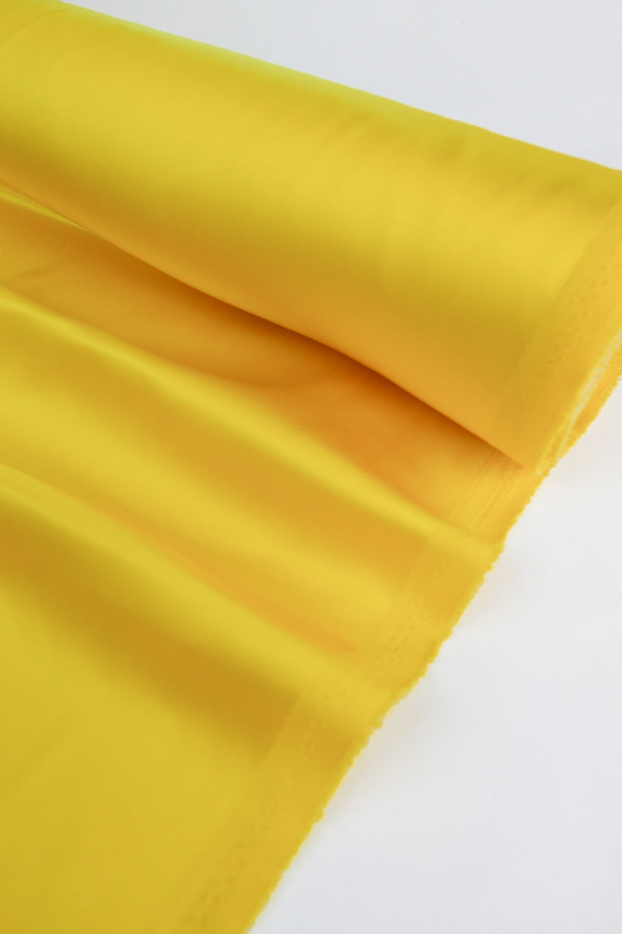Nadine - Stretch Satin | Lemon
