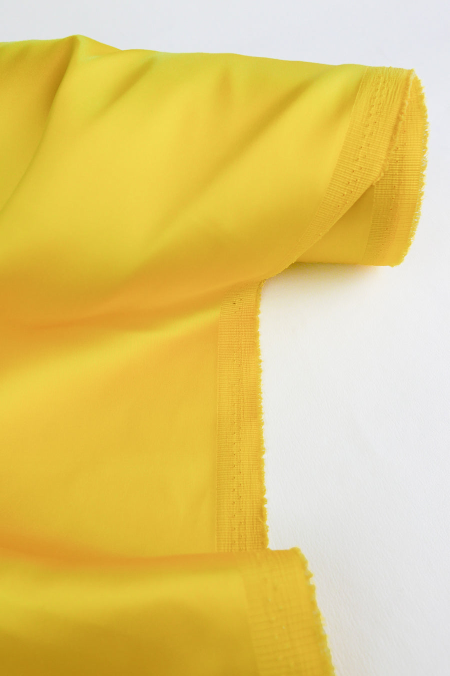 Nadine - Stretch Satin | Lemon