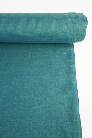 Teal - Silk Linen Melange | Ocean