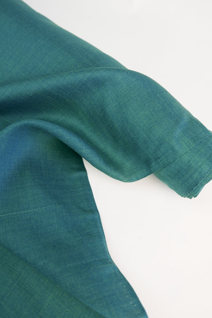 Teal - Silk Linen Melange | Ocean