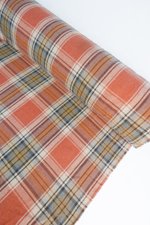 Hannah - Wool Flannel | Burnt Orange