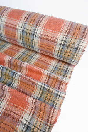 Hannah - Wool Flannel | Burnt Orange