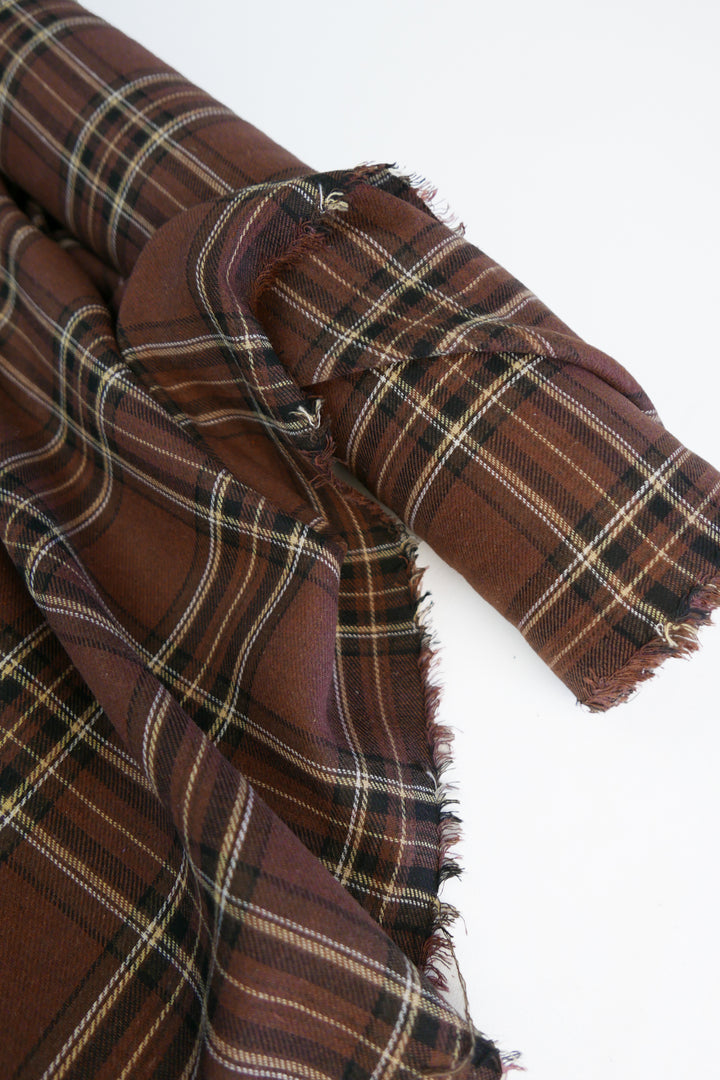 Franklin - Tartan Wool Flannel | Hot Chocolate