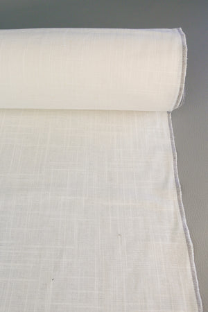 Crosshatch Linen | Off-White
