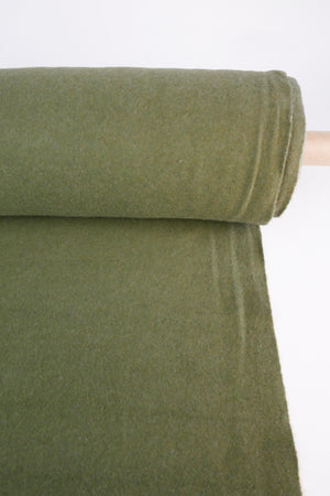 Giulia - Double Faced Boiled Wool | Jade
