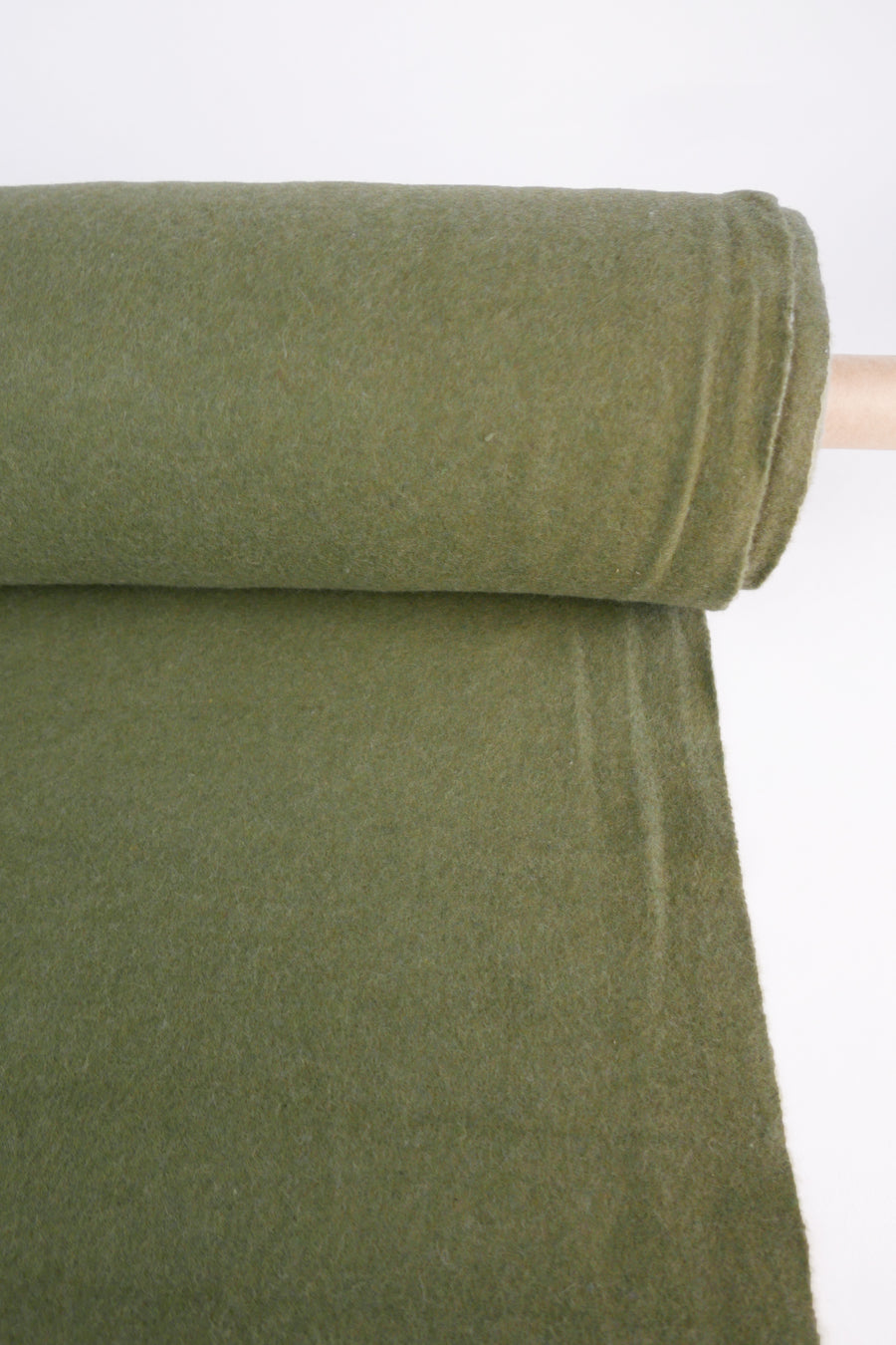 Giulia - Double Faced Boiled Wool | Jade