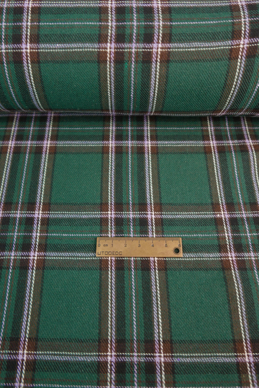 Franklin - Tartan Wool Flannel | Pine (LAST CUT - 3M)