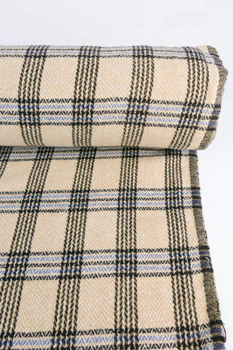 Sheffield - Brushed Wool Coating | Sand