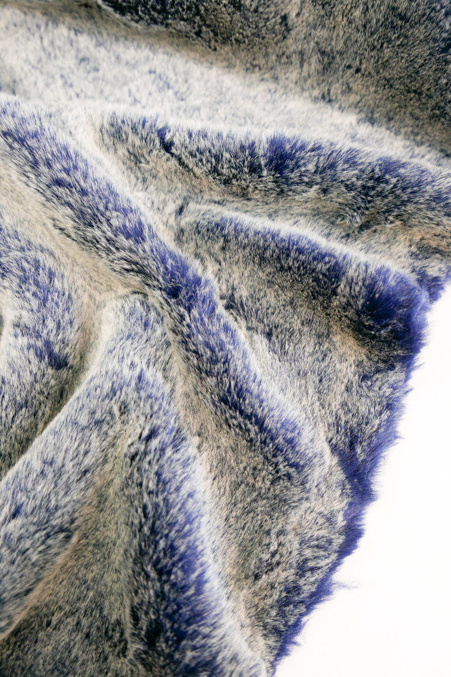 Belle - Korean Faux Fur | Arctic Blue