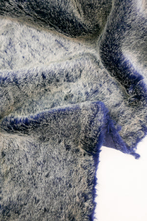 Belle - Korean Faux Fur | Arctic Blue