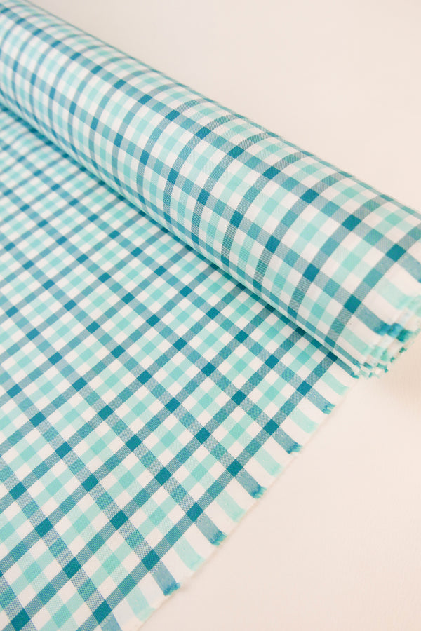Shibuya - Japanese Cotton Shirting | Blue Crush