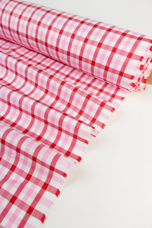 Shibuya - Japanese Cotton Shirting | Strawberry