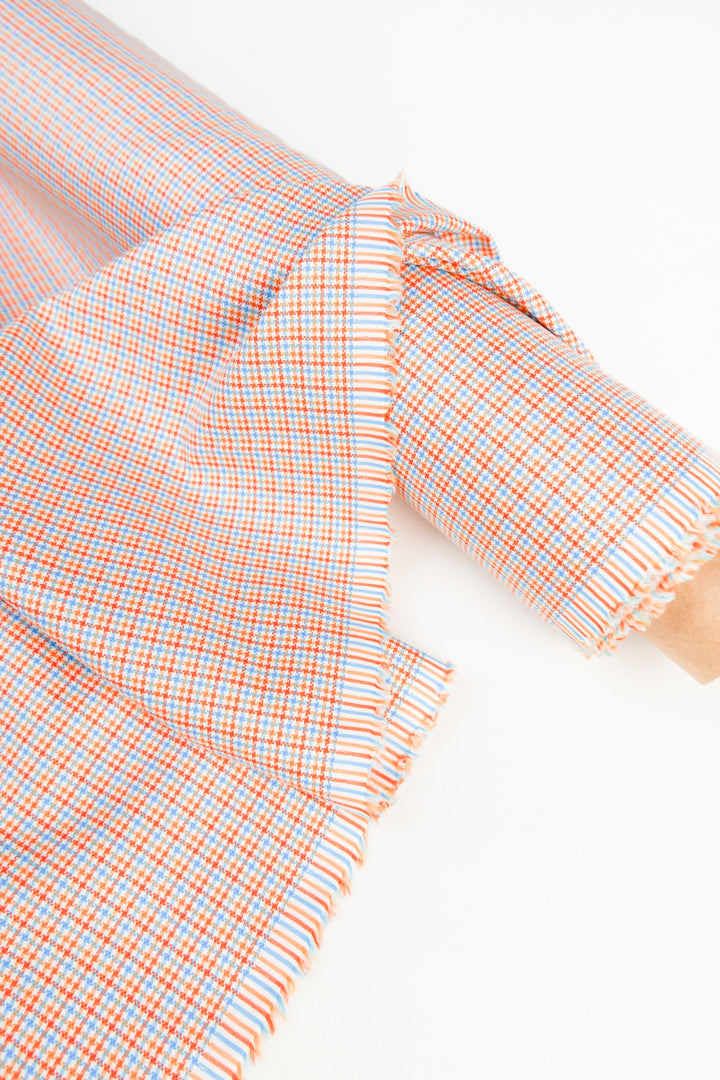 Leno - Japanese Cotton Shirting | Aperol Spritz