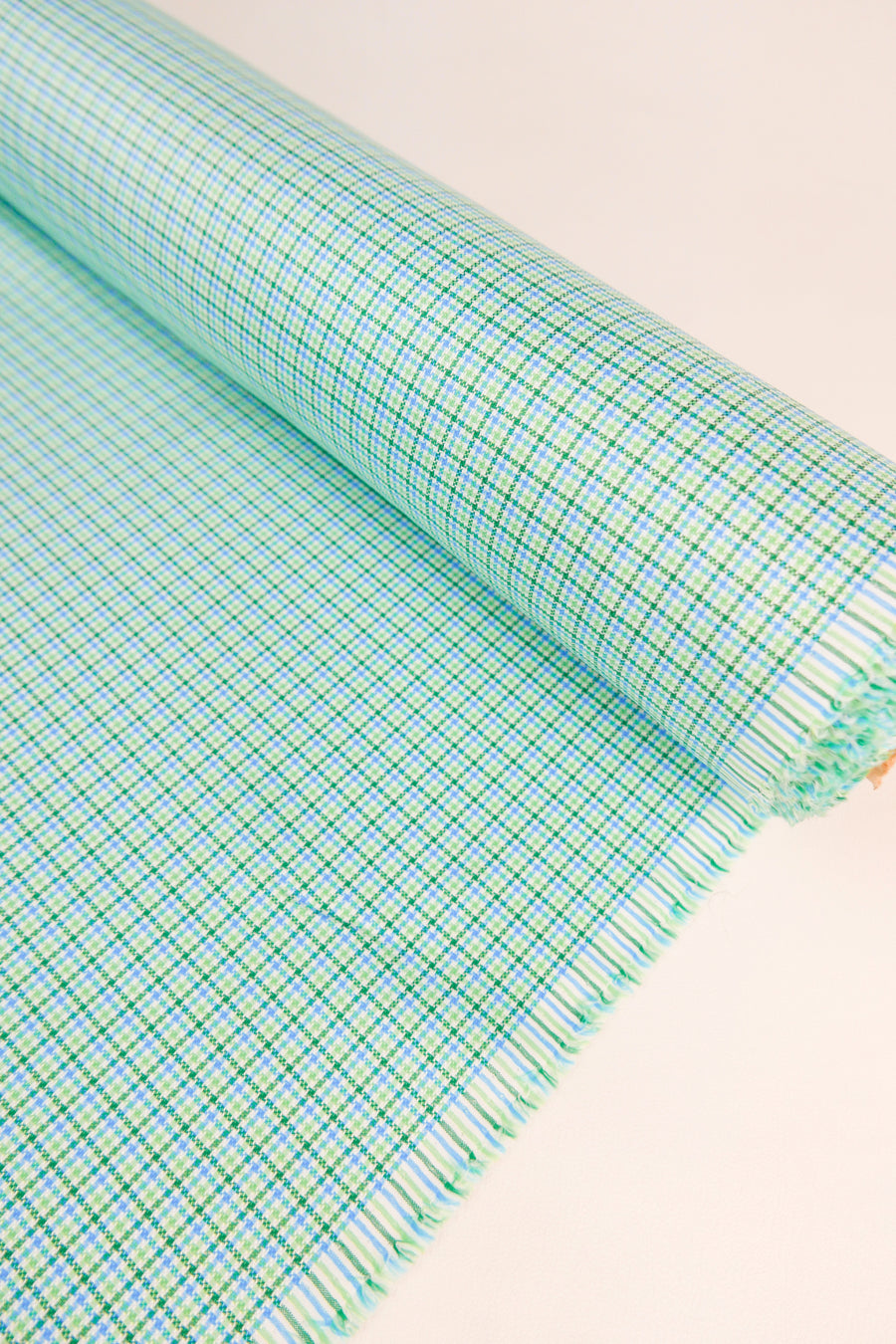 Leno - Japanese Cotton Shirting | Lime Spritz